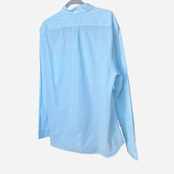 J. Crew Men's Blue Button Down Shirt Slim Untucked NWT - Picture 2 of 6